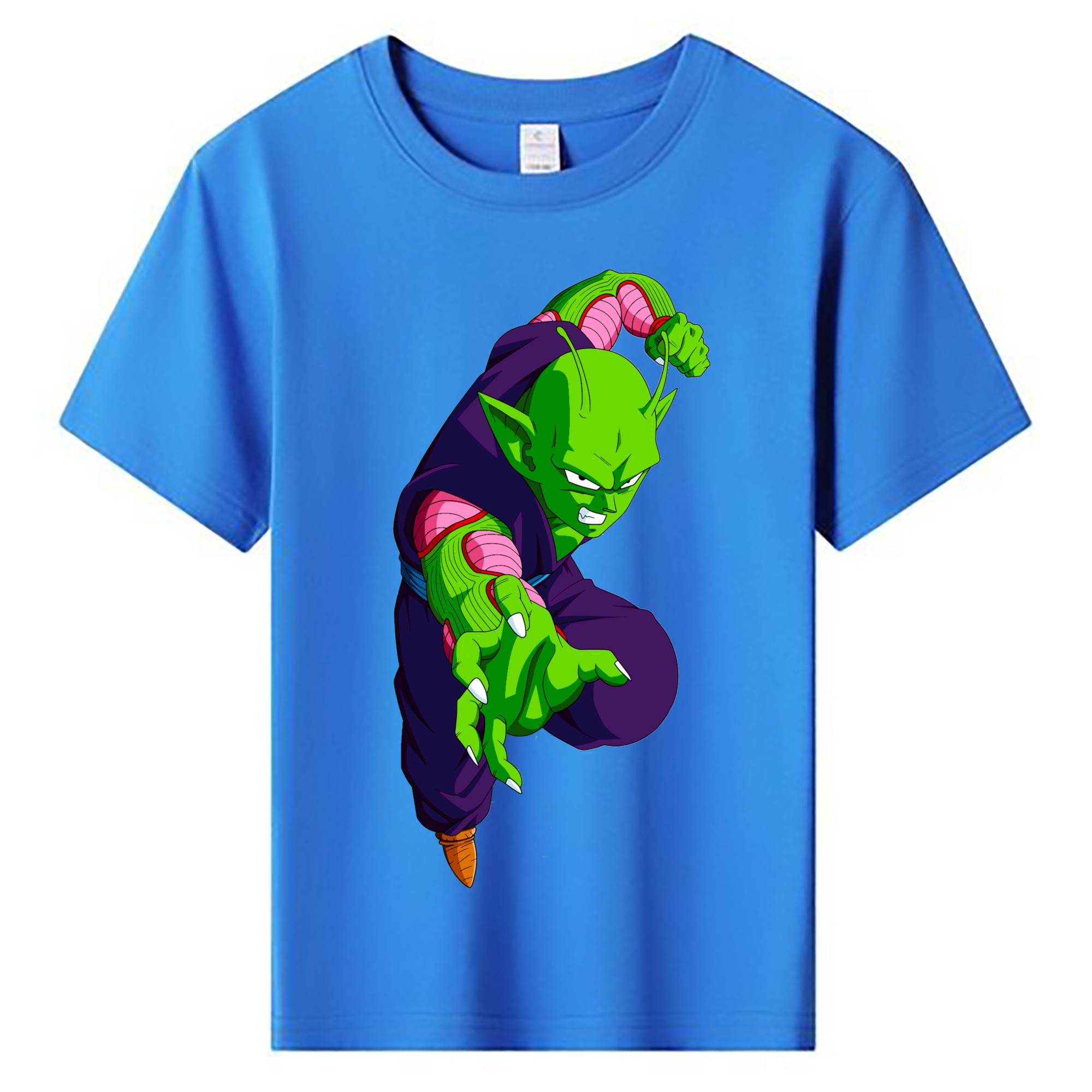 （画像用） ドラゴンボール ピッコロ DRAGON BALL Piccolo 綿100％キッズTシャツ（フロントプリント）